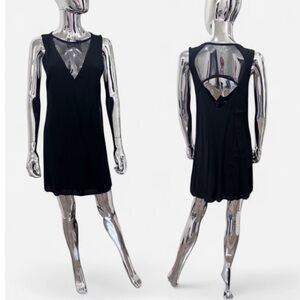 Silence + Noise Elegant Black Dress M
